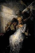 Les Vieilles or Time and the Old Women Francisco de Goya